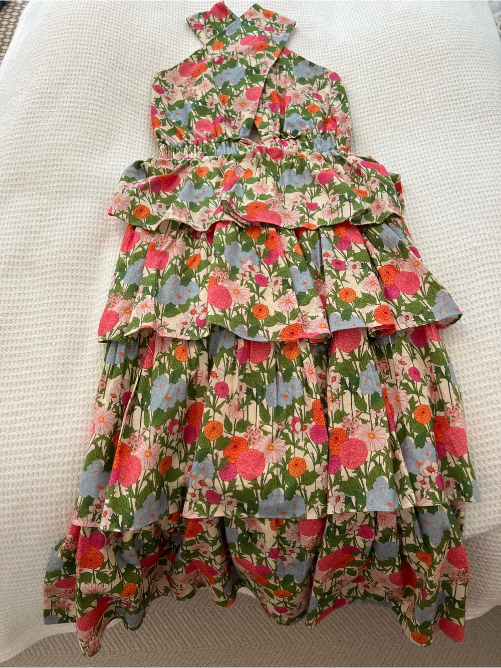Hyacinth House Tiered Floral Dress - Picture 2 of 9